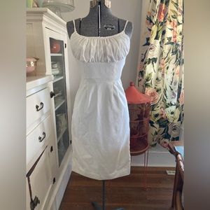 1950’s white Marilyn Monroe wiggle dress